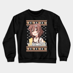 Korone Yubi Yubi Hololive Christmas (ORIGINAL) Crewneck Sweatshirt